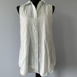 Banana Republic Sleeveless Striped Shirt